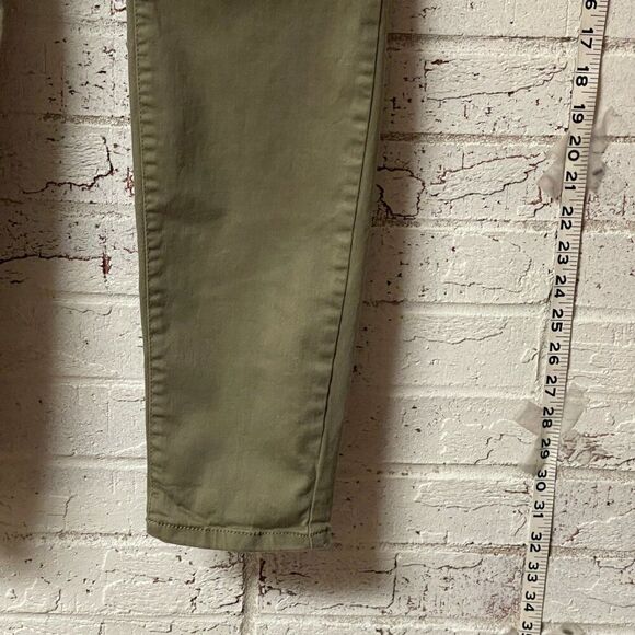 Celebrity Pink 13/31 Olive Green Mid-rise Skinny Pants - Picture 3 of 10